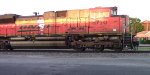 BNSF coal train DPU